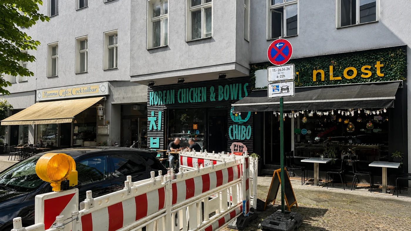 Günstige Halteverbotszone Berlin mit offizieller Beschilderung